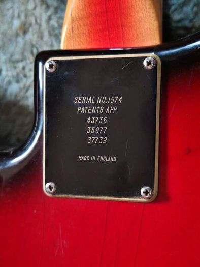 Vintage 1963 Burns London Vista Sonic (Delivery available)