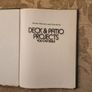 Deck & Patio Projects You Can Build. Large Volume Hardback In Good Condition. 37. Image 7