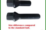 5 x Extended Bolts BMW (50mm) New Models 1,3,5,6,7 Series, Mini, F10, F11 (PB5) Delivery