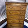 Bedroom mahogony 5 drawers chest of drawers immaculate condition Image 4