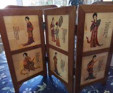 Chinese Table Screen