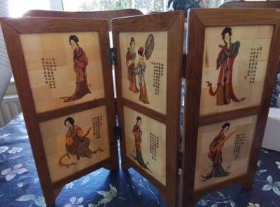 Chinese Table Screen