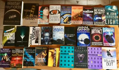 Science Fiction book collection - 26 books