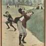 A. B. Frost Framed Golf Art Print, "Temper" Image 2
