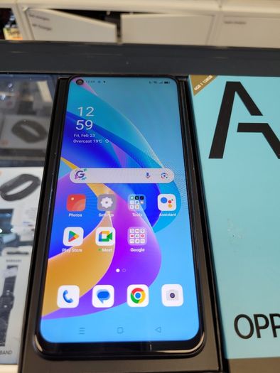 Oppo A76 4G/LTE Glowing Black 128GB Dual-SIM Factory Unlocked.