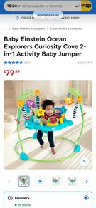 baby jumper brand new in box, never opened.