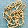 1.5m String Antique Faux Pearls Image 2