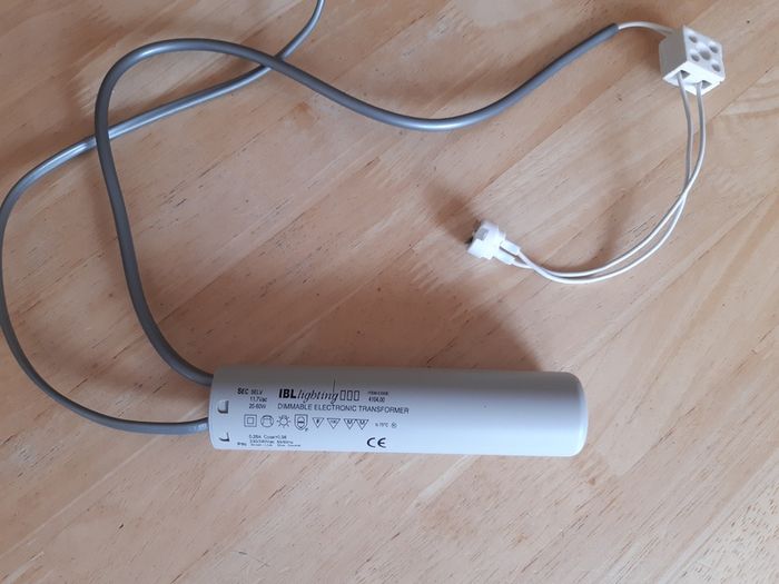 IBL Dimmable Halogen MR16 Transformer and holder