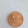 1968 Unc Irish Penny Image 2