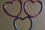New - 3 Cute Little Heart Bracelets - Child Size