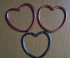 New - 3 Cute Little Heart Bracelets - Child Size