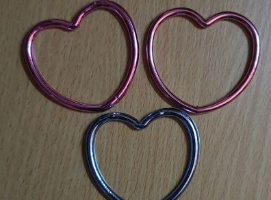 New - 3 Cute Little Heart Bracelets - Child Size