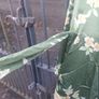Olive green floral wrap around top (free post) Image 7