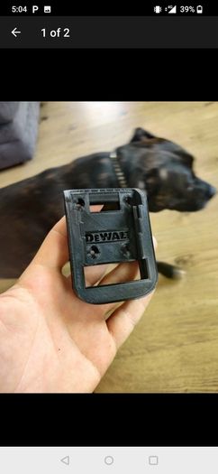 DeWalt/Milwaukee M18/Bosh battery holder
