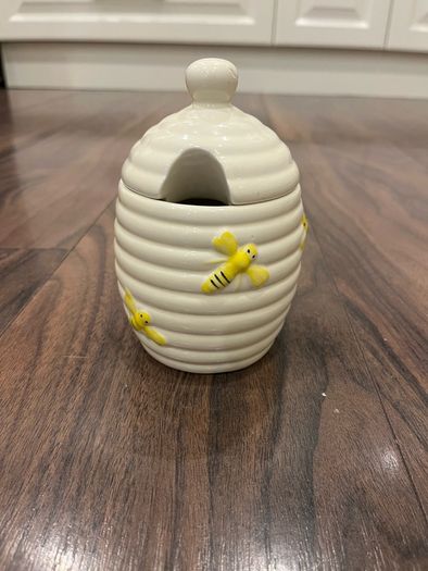 Ceramic Honey Pot