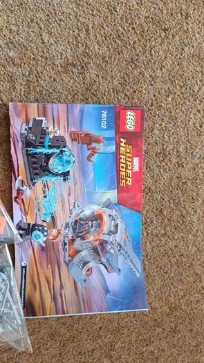 Lego 76107 Thanos Ultimate battle and 76102 Thor's weapon quest  in one