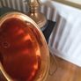 Vintage decrotive copper and brass bugle Image 4