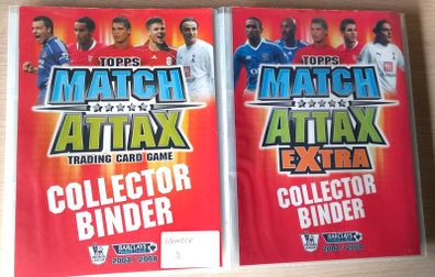 Match Attax 2007/2008 Collectors Folders and Cards