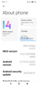 Redmi note 12 pro plus 5g