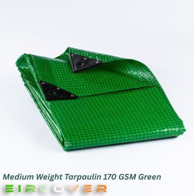 Medium Weight Tarpaulin 9m x 14m (30' -46')170 gsm