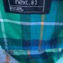 Next flannel check long sleeve shirt 3-4 years Image 3