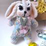 Handmade Easter Bunny in Gift Box,Cute Personalised Bunny, Perfect Gift Image 9