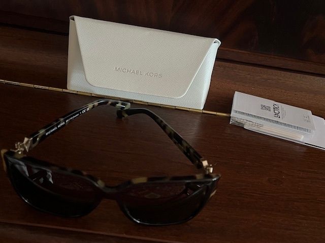Michael Kors Sunglasses Acadia Mk2199 395087  New In Case With Cleaning Chamois & 2 Leaflets. Authentic Michael Kors.  BRAND NEW.
