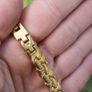 gold tone bracelet Image 2
