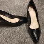 PIECES Black Patent Heels - Size 4 Image 2