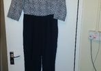 BNWT Boohoo 3/4 sleeve open back Jumpsuit size UK12 EUR40