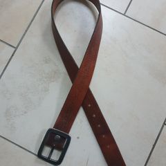 Brown leather belt Matthew Williamson