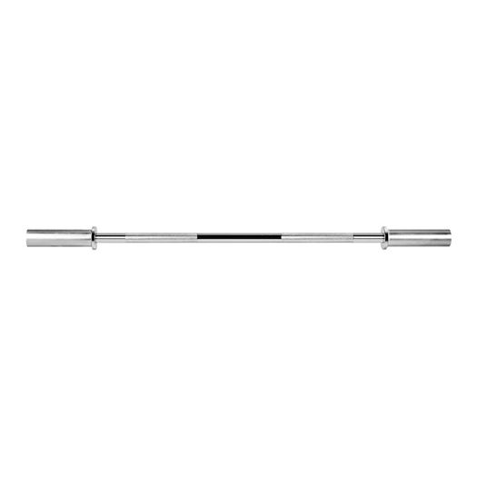 4FT Chrome Barbell Bar for 2-Inch Weight Plates, Knurled Grip, 500lb Capacity for Weightlifting & Strength Training
