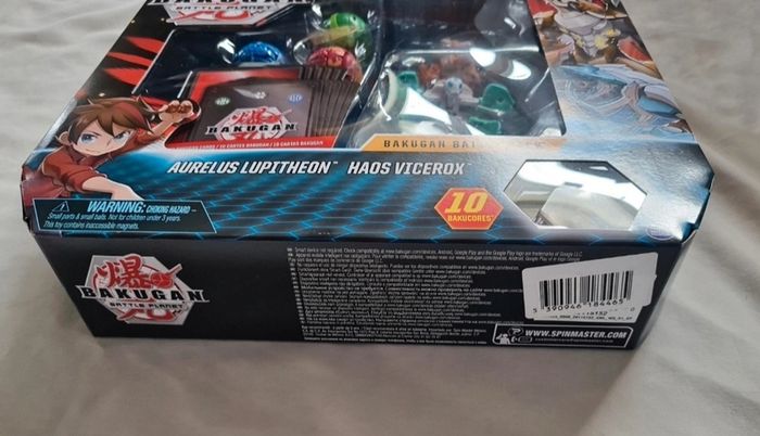 bakugan battle pack aurelus lupitheon - haos viserox brand new sealed