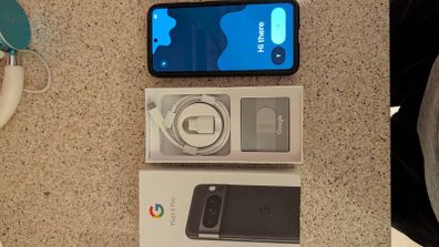 Google pixel 8 pro with spigen protective case