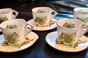 Five Ashford Collection Expresso Cups and Saucers