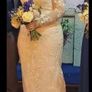 Ivory wedding Dress , Size  16 Image 3