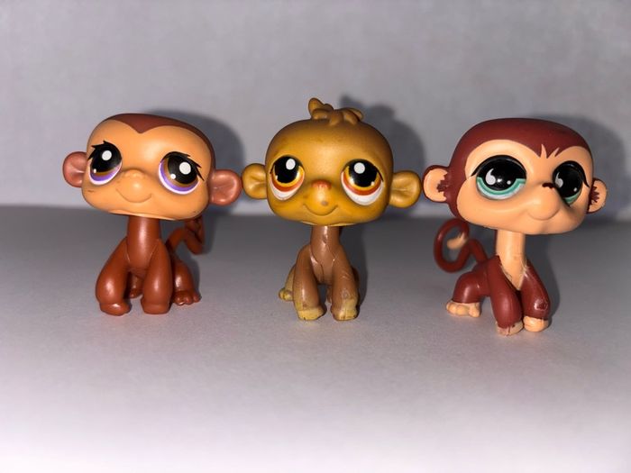 littlest pet shop (LPS) Monkey bundle!!