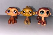 littlest pet shop (LPS) Monkey bundle!!