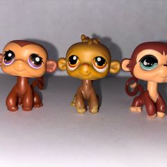 littlest pet shop (LPS) Monkey bundle!!