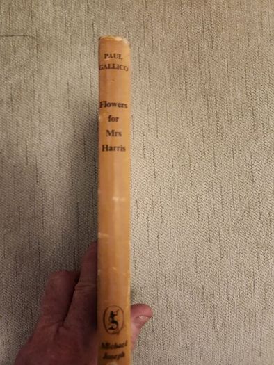 Paul Gallico books. Flowers  for Mrs Harris, Thomasina, and The small miracle. All hardback with dustjacket in good condition. Thomasina is a first edition.35