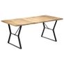 Dining Table 180x90x76 cm Solid Mango Wood Image 10