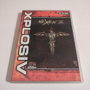 Hexen II 2 ID Software PC Cd-rom Xplosive Shooter for Win98