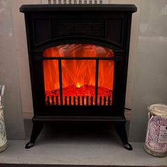 Stove Heater Electric Fireplace With Fire Flame Effect Freestanding