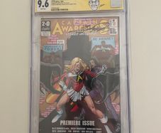 Captain Awarenes Assult On Campus Nn Cgc 9.6 White Pages 2022 Ss George Perez