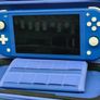 Nintendo Switch Lite Blue Portable System Console With Charging Cable & Bag Image 3
