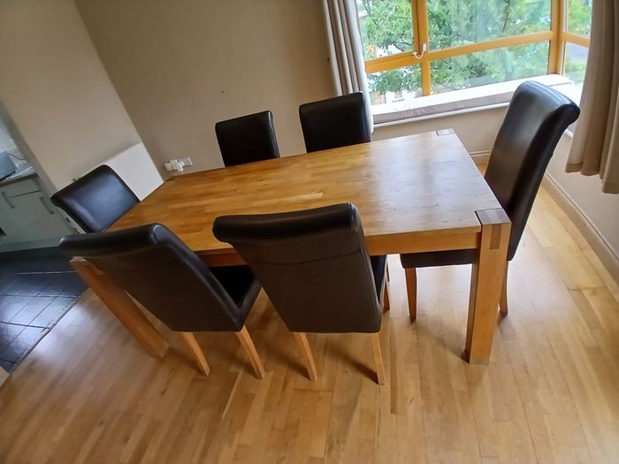table and chairs