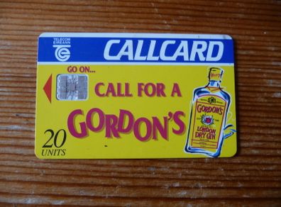 Gordon's Gin Call card