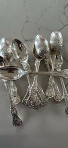 Vintage Worcester EPNS A1 Silver Plated Teaspoons x12  Heavy Quality Matching Set