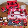 Rare Michael Schumacher/Felipe Massa Lego Garage Image 5