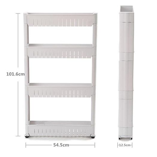 Gap Storage Slide-Out Shelf Organiser 4 Tiers